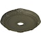 Ekena Millwork Heaton Ceiling Medallion (Fits Canopies up to 6 1/2"), 27 1/2"OD x 3 7/8"ID x 2 1/4"P, Witch Hazel CM27HEWHF - alternate 3